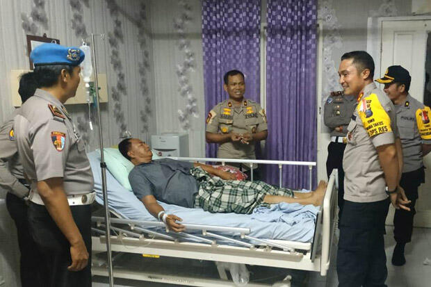 Operasi Pengambilan Proyektil Lancar, Kondisi Kasat Narkoba Siak Membaik