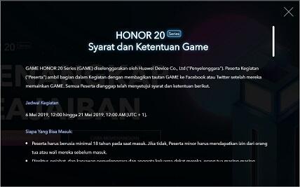 Game Menjelajahi Kastil Misteri Bersama HONOR 20, Dapatkan Hadiahnya