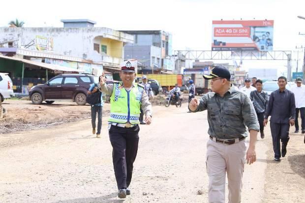 Jalintim di Bayung Lencir Rusak Parah, Bupati Dodi Reza Surati Kementerian PUPR