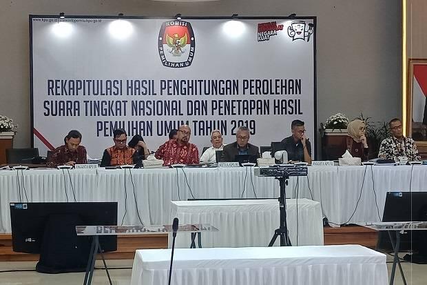 Rekapitulasi KPU, Jokowi-Ma'ruf Ungguli Suara Prabowo-Sandi di DIY