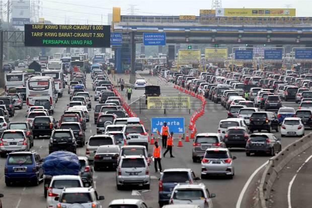 Mudik 2019, Transaksi Tol di GT Cikarang Utama Pindah ke Cikampek Utama