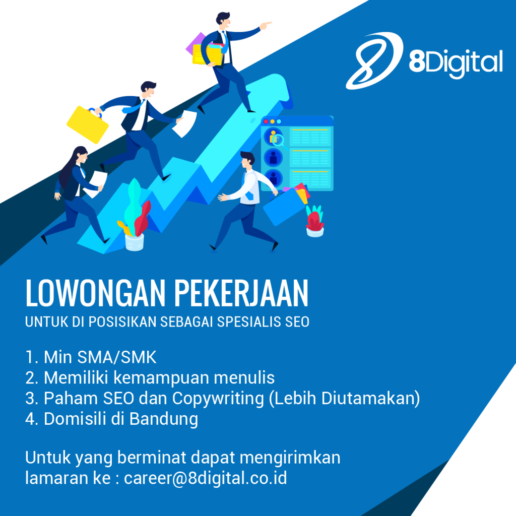 LOKER SEO SPECIALIST 8DIGITAL - BANDUNG