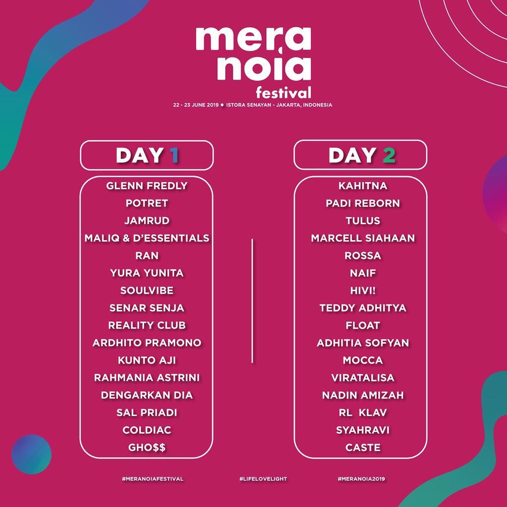 Bernyanyi Cerita Cinta Bersama Para Musisi di Festival Meranoia