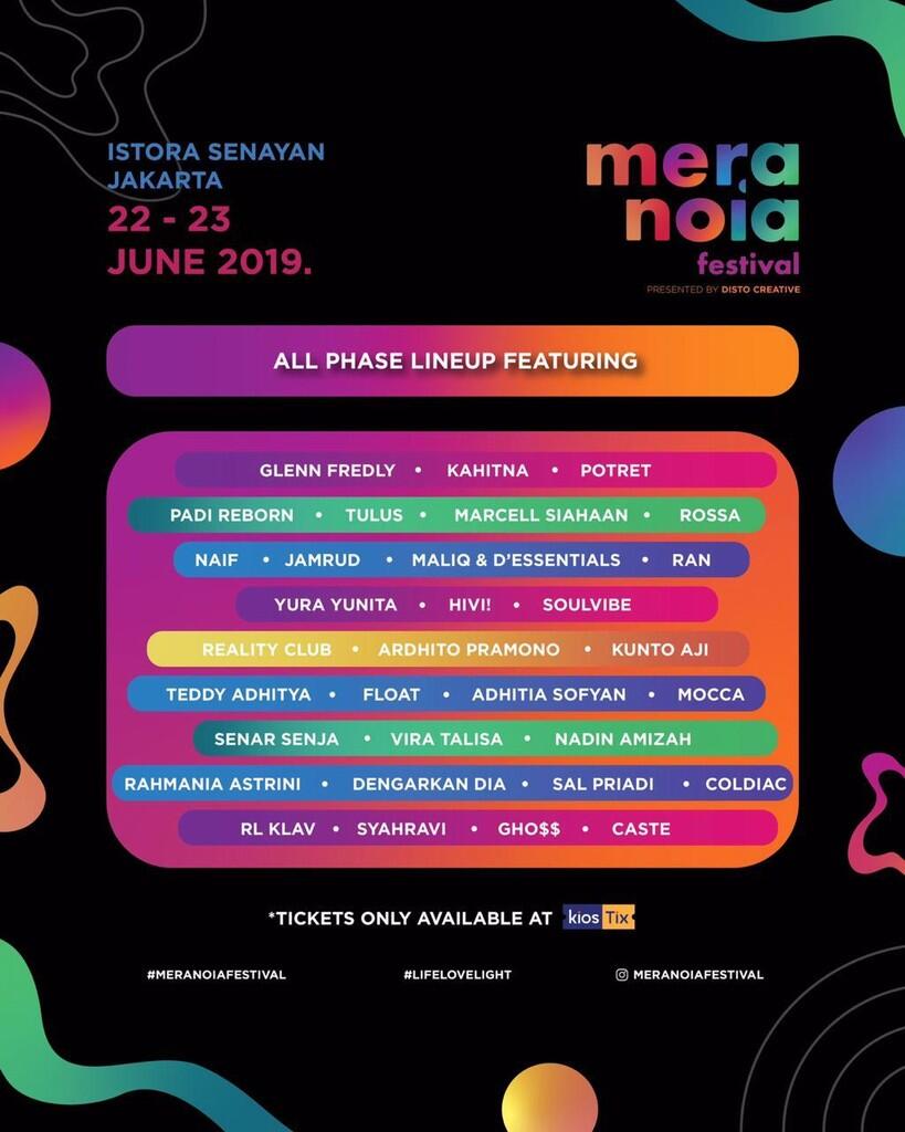 Bernyanyi Cerita Cinta Bersama Para Musisi di Festival Meranoia