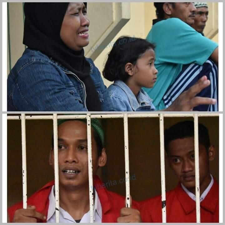 Anak tukang sapu jalan yang di tahan karena diduga mencuri uang 3milyar