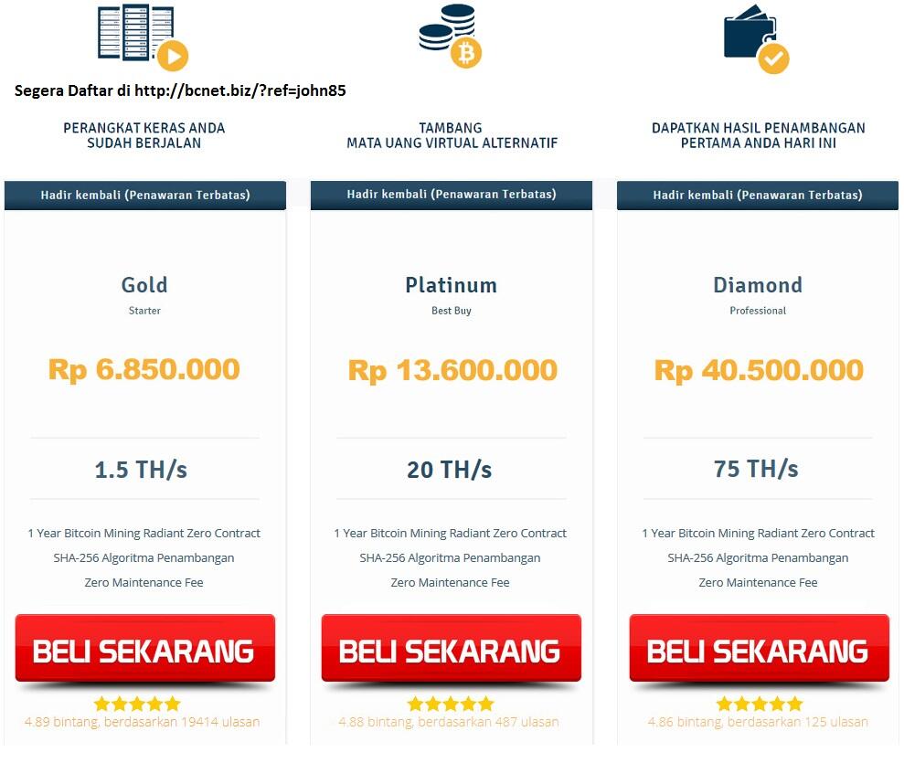Penambangan Bitcoin Berbasis Cloud Terbesar