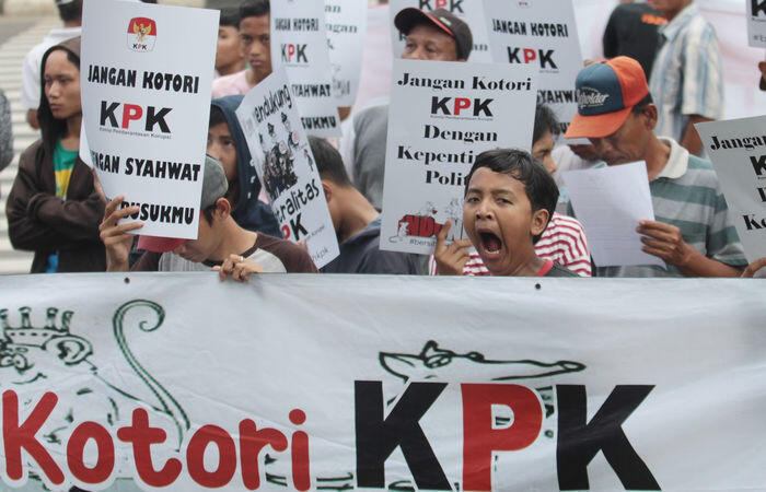 Masyarakat belum puas pada kinerja KPK
