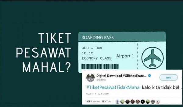 20 Respon #TiketPesawatTidakMahal Ingat Ini Puasa, Sabar!