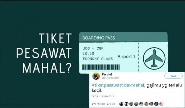 20 Respon #TiketPesawatTidakMahal Ingat Ini Puasa, Sabar!