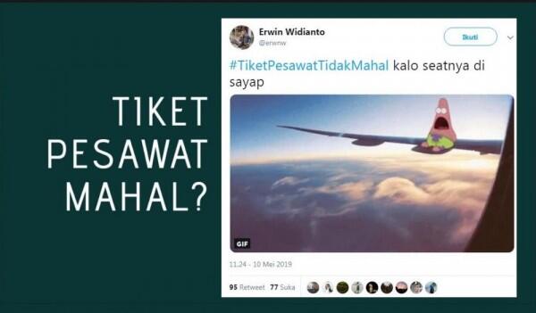20 Respon #TiketPesawatTidakMahal Ingat Ini Puasa, Sabar!