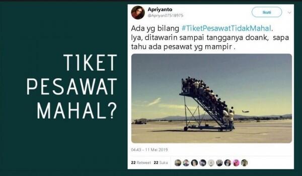 20 Respon #TiketPesawatTidakMahal Ingat Ini Puasa, Sabar!