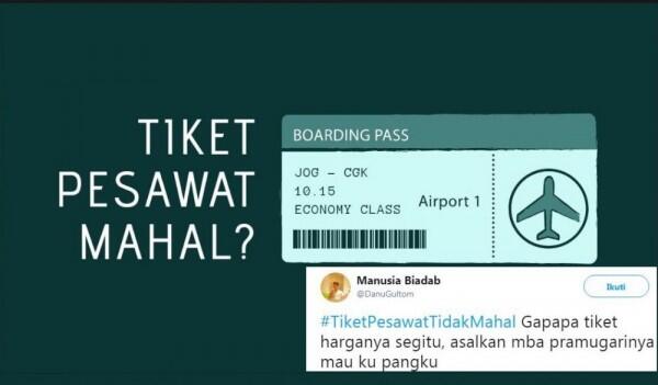 20 Respon #TiketPesawatTidakMahal Ingat Ini Puasa, Sabar!