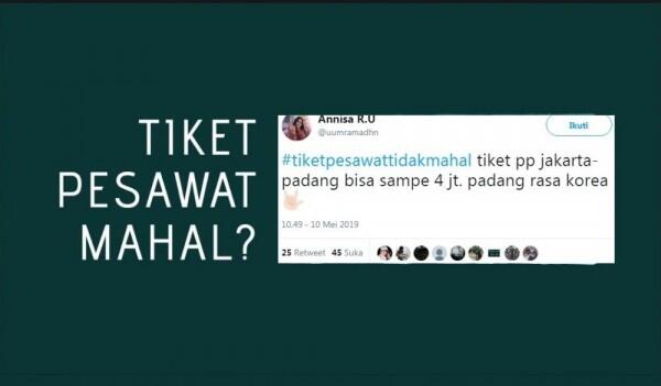 20 Respon #TiketPesawatTidakMahal Ingat Ini Puasa, Sabar!