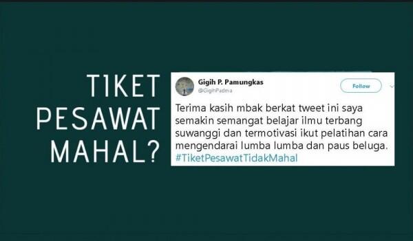 20 Respon #TiketPesawatTidakMahal Ingat Ini Puasa, Sabar!