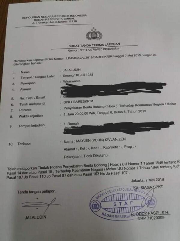 Kivlan Zen Dituduh Melarikan Diri, Kuasa Hukum: Polri Harus Minta Maaf