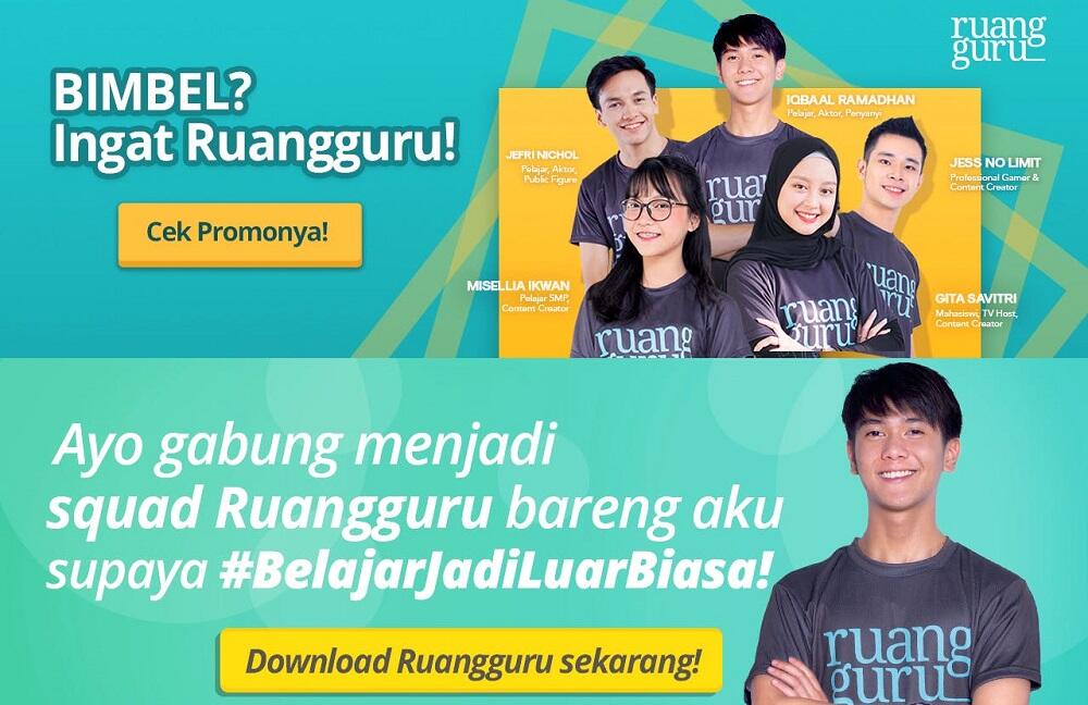 REVIEW PRODUK RUANG GURU, CARA PINTAR UNTUK JADI PINTAR