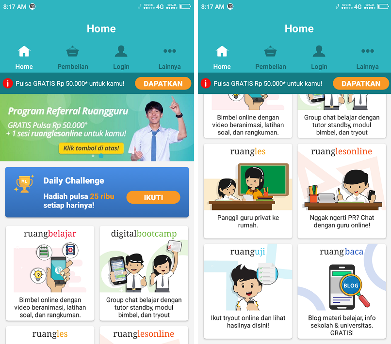 REVIEW PRODUK RUANG GURU, CARA PINTAR UNTUK JADI PINTAR