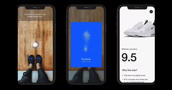 Gausah Khawatir Lagi Beli Sepatu Kegedean! Ukur Aja Kakimu Lewat Augmented Reality!