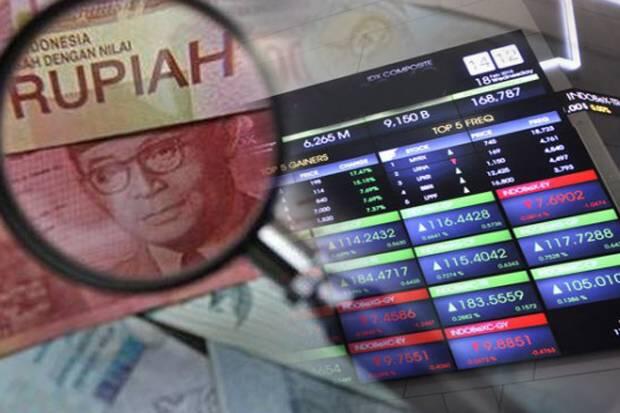 Rupiah Ambruk ke Level Rp14.445/USD Saat IHSG Sesi I Jatuh 1,29%