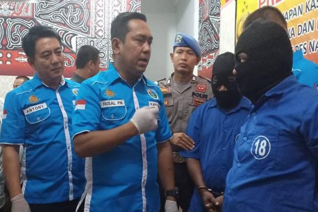 Kurir Sabu-sabu Ditembak Polres Asahan