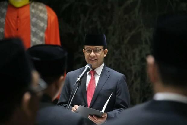 Anies Respons Positif Pembentukan Pansus Pemilihan Wagub DKI