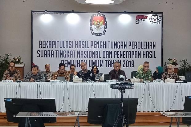 Data TPS Capai 80 Persen, Jokowi-Ma'ruf Tetap Unggul dari Prabowo-Sandi