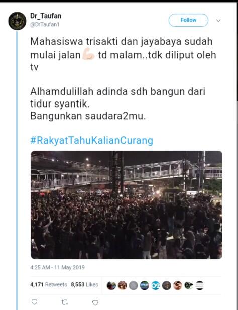 Viral Video 'Mahasiswa Trisakti Bergerak', Ini Fakta di Baliknya