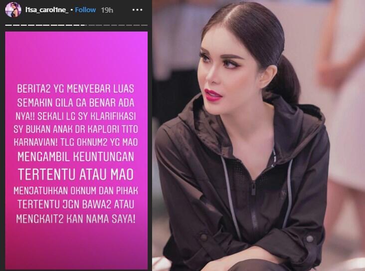 Tepis Isu Video Viral, Lisa Caroline: Saya Bukan Anak Kapolri Tito Karnavian!