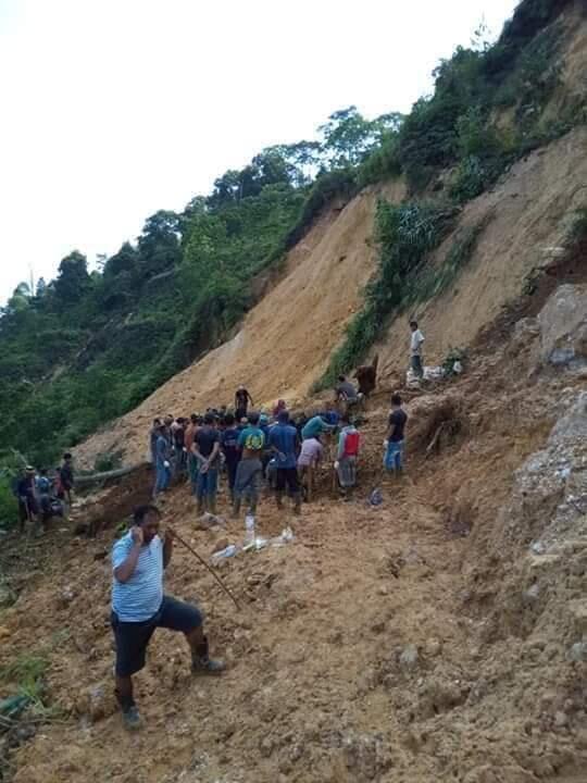 Longsor tambang emas G.pongkor bogor