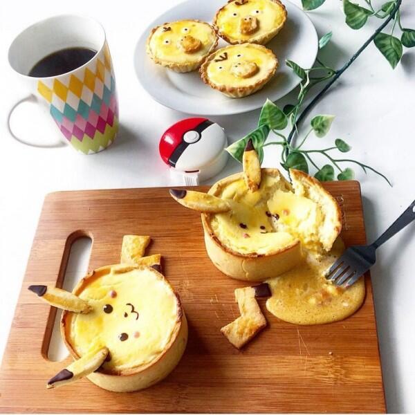 18 Potret Makanan Tema Pokemon yang Gemesin Banget, Bikin Ngiler!
