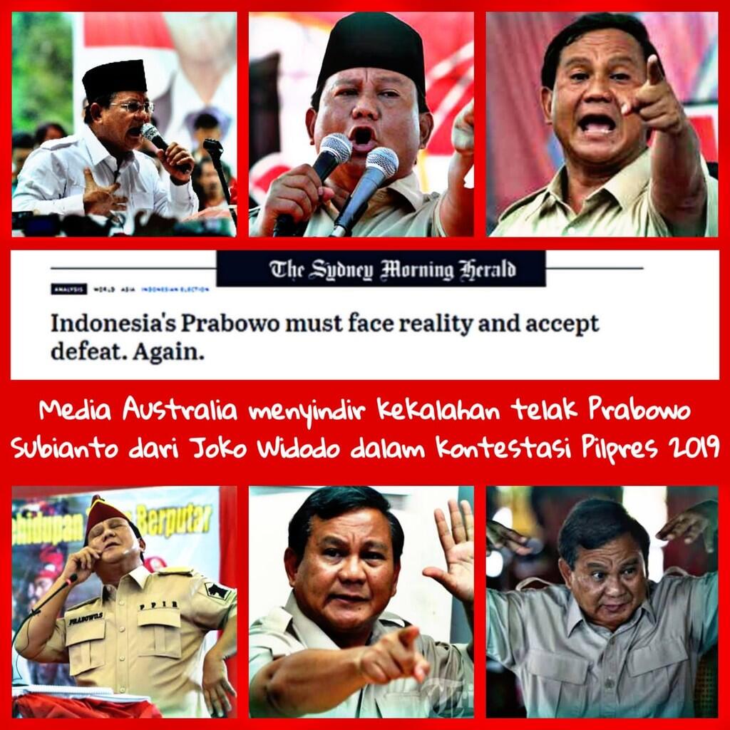 Diminta Legowo, Lagi-Lagi Prabowo Diejek Media asal Luar Negeri