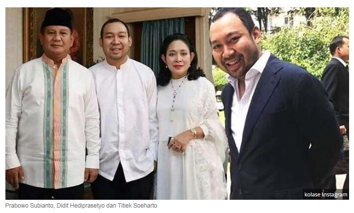 Putra Tunggal Prabowo Puji Kecantikan Titiek Soeharto Bak Bunga Teratai