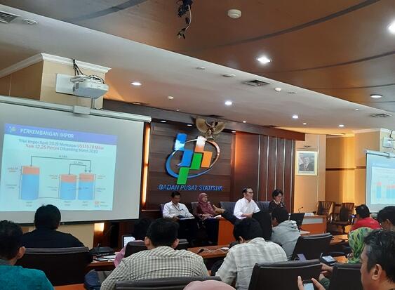 Defisit Neraca Perdagangan April USD2,5 M, Terbesar Sejak 2013