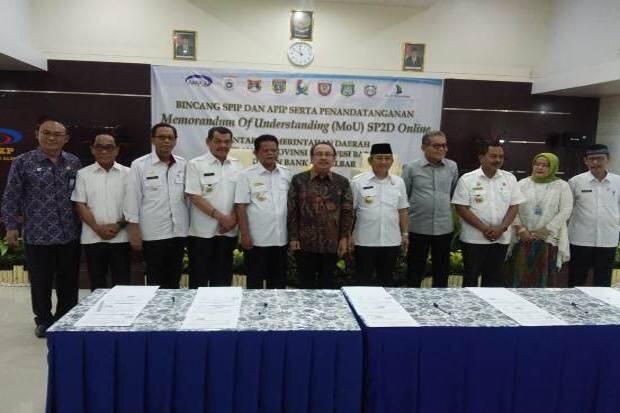 BPKP Sulbar Gelar Bincang SPIP dan APIP dan Penandatangan MoU SP2D Online