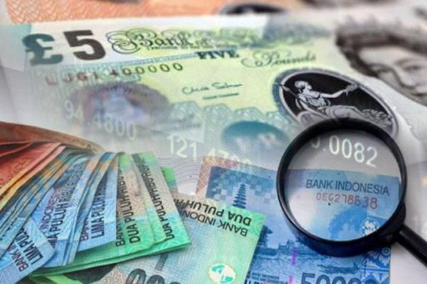 Rupiah Berakhir Terkapar ke Rp14.460/USD, Pounds Mendatar