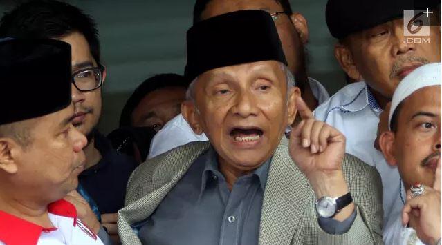 Amien Rais : Dari Sekarang Kita Tak Gunakan People Power Lagi...