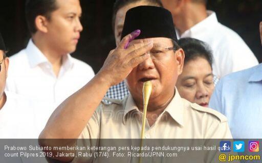 2 Kali Pilpres Prabowo Tolak Hasil Rekapitulasi KPU, Seharusnya Malu pada Rakyat