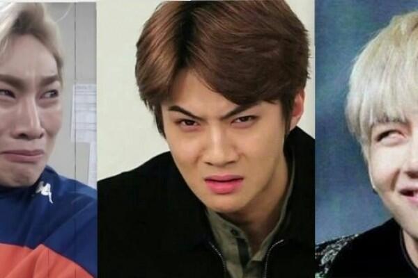 Bikin Ngakak, 10 Wajah Idol Pria Ini Sering Jadi Bahan Meme Oleh Fans