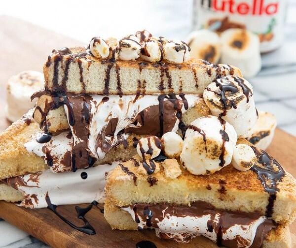 Resep Gampang Nutella S’mores French Toast & Cookies