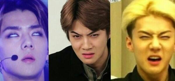 Bikin Ngakak, 10 Wajah Idol Pria Ini Sering Jadi Bahan Meme Oleh Fans