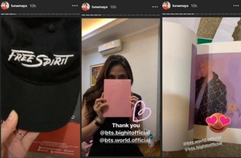 Pantas Luna Maya Histeris Dapat Kiriman Dari BTS, Ternyata Isinya Adalah