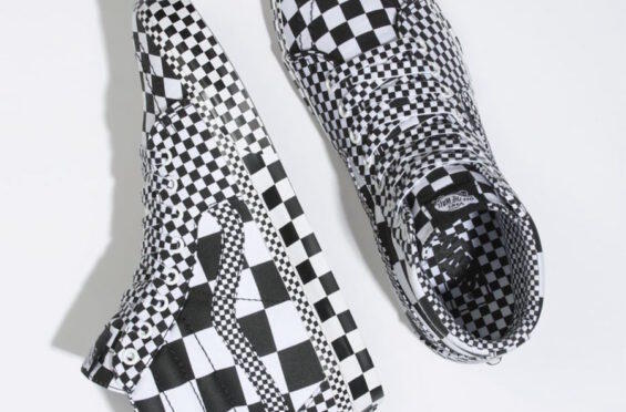 vans checkerboard all over