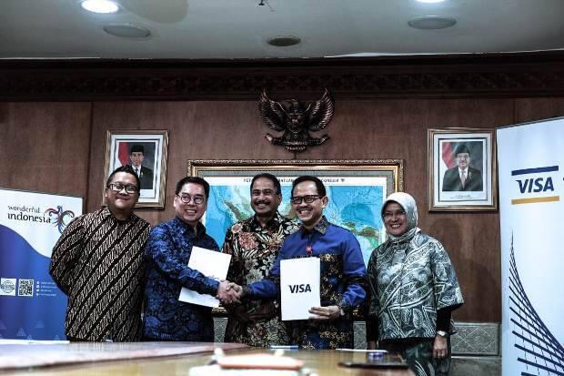 Kemenpar Tandatangani Joint Promotion Program dengan Visa Worldwide