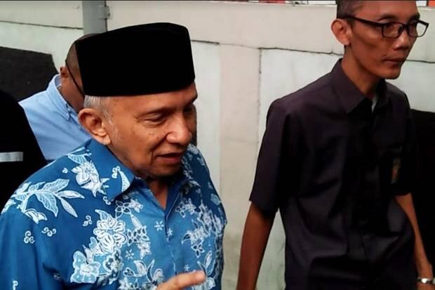 PAN Sebut Tuduhan Makar kepada Amien Rais Tak Beralasan