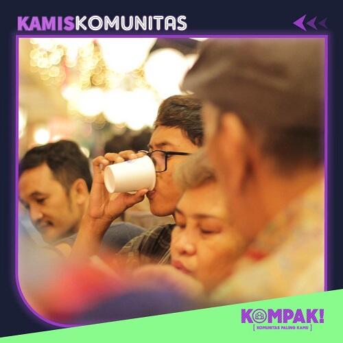 Kamis Komunitas Ngopi Bareng Komunitas Kopi Nusantara