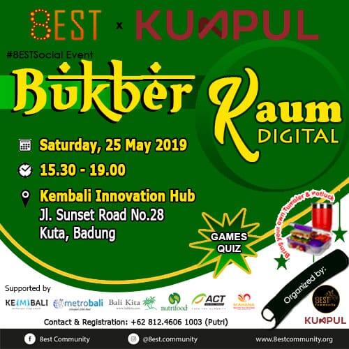 Rayakan Bulan Ramadhan Bersama 8EST Community dan Kumpul