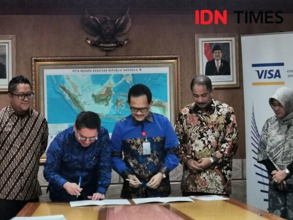Sistem Cashless Kita Jadul bagi Turis Asing, Kemenpar Gandeng Visa