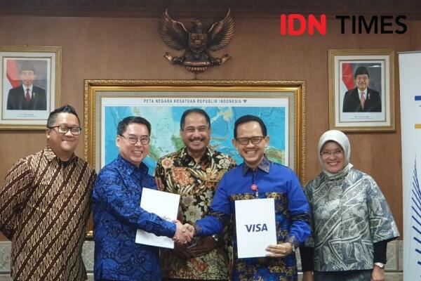 Sistem Cashless Kita Jadul bagi Turis Asing, Kemenpar Gandeng Visa