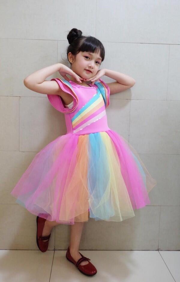 10 Pesona Elea Putri Ussy - Andhika yang Makin Mirip Artis Cilik Korea