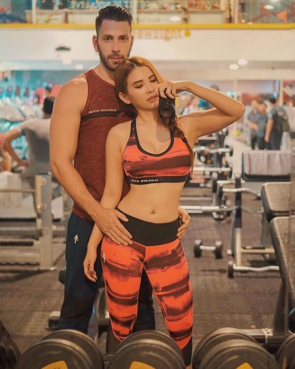 10 Pesona Maria Vania Saat Olahraga, Body Goals Banget